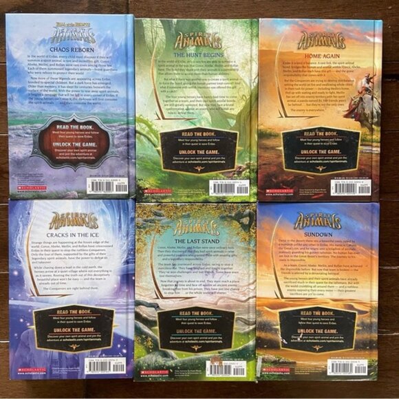 Spirit Animals Series Books 1-6 Great Preloved Condition Kids/Tween Novels - Picture 3 of 7